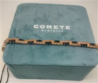 Bracelet Comete Man in Steel Diamante 0.04 Ct UBR1283 - UBR1283